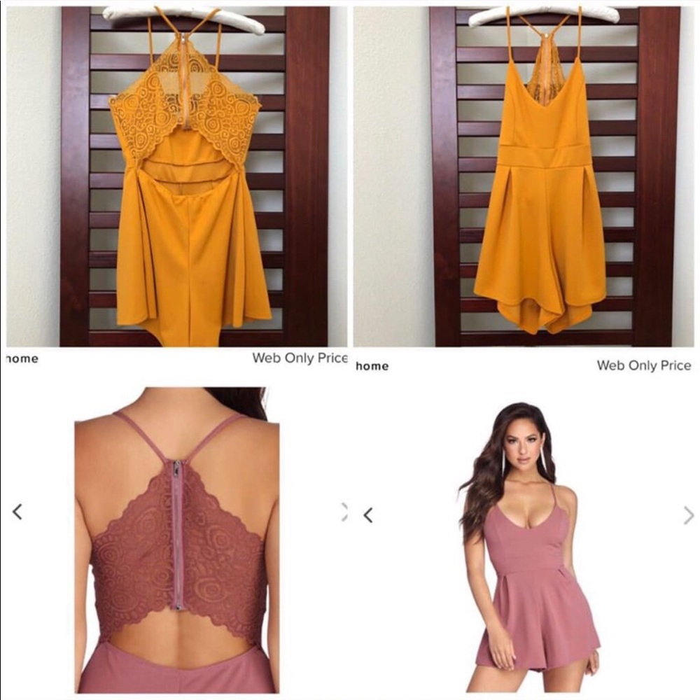 Mustard Romper